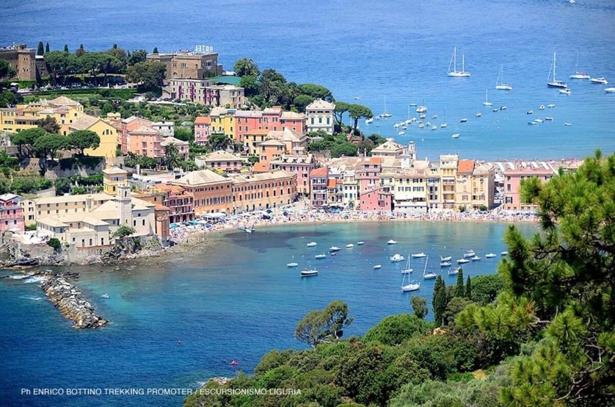 Casa Francesca, Vicino Al Mare Villa Sestri Levante Exteriör bild